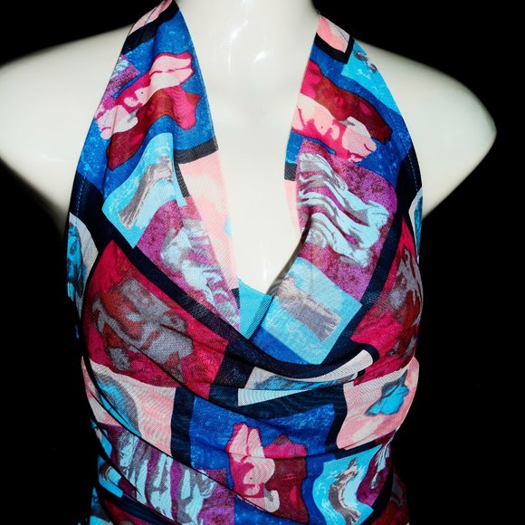 Club Dress cute multi colors backless - Picture 2 of 5
